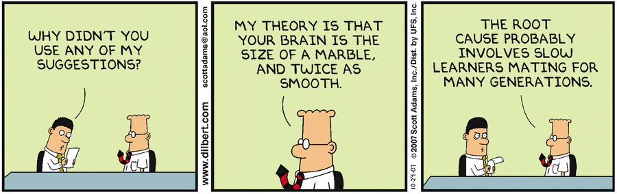 Dilbert Cartoon